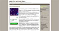Desktop Screenshot of desktop-destroyer.net